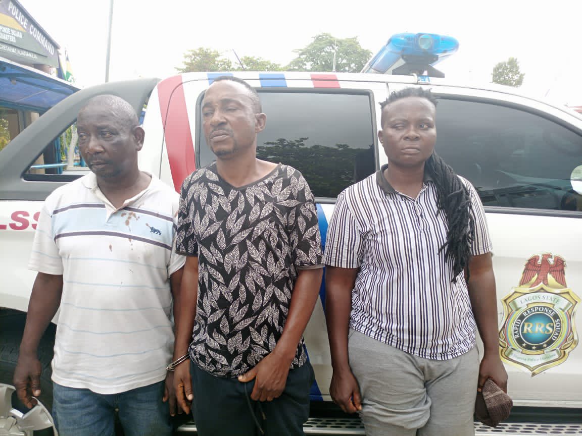 Police Arrests Three Fraudsters In Idumota